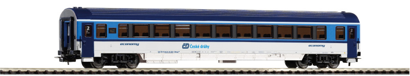 PIKO 57649 - H0 - Schnellzugwagen Railjet, 2. Kl. der CD; Ep. VI